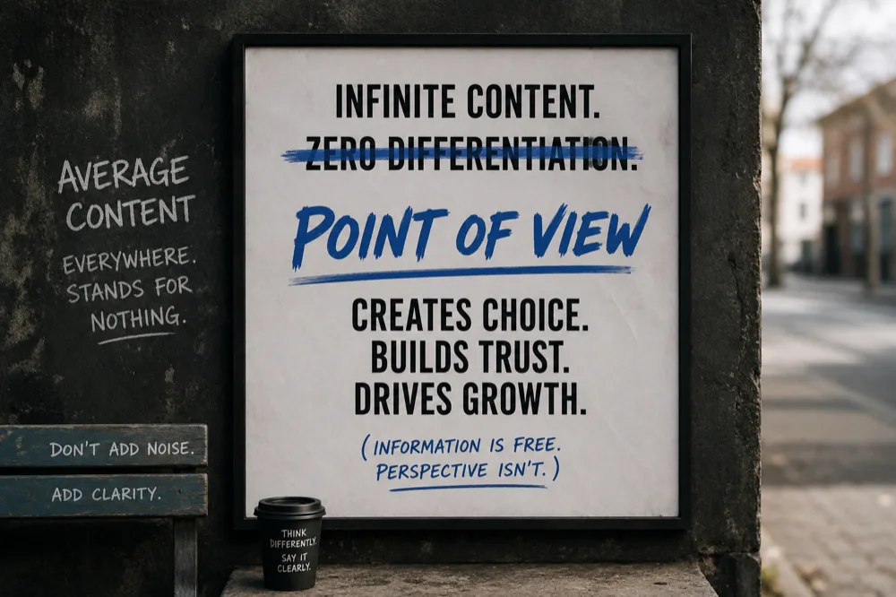 Why Brand Point of View Matters in the Age of Infinite AI Content