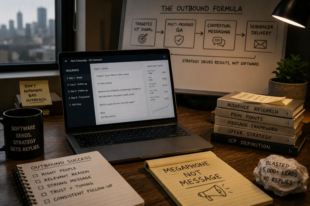 Why Sequencing Software is Not an Outbound Strategy